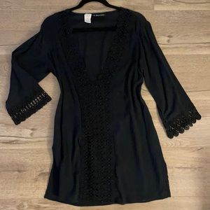 La Blanca Black Coverup